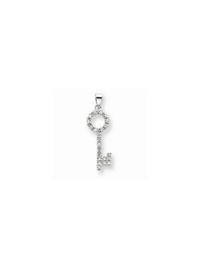 Bonyak Jewelry Sterling Silver Stack Exp Small Black Sapphire Flower ChainSlide Bonyak Jewelry Sterling Silver Stack Exp Small Black Sapphire Flower ChainSlide